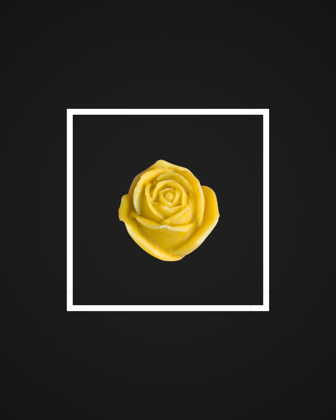 Vela de Cera de Abeja "La Flor"
